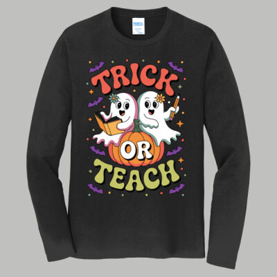 Adult Long Sleeve Shirt - Fall Holidays - Trick or Teach Thumbnail
