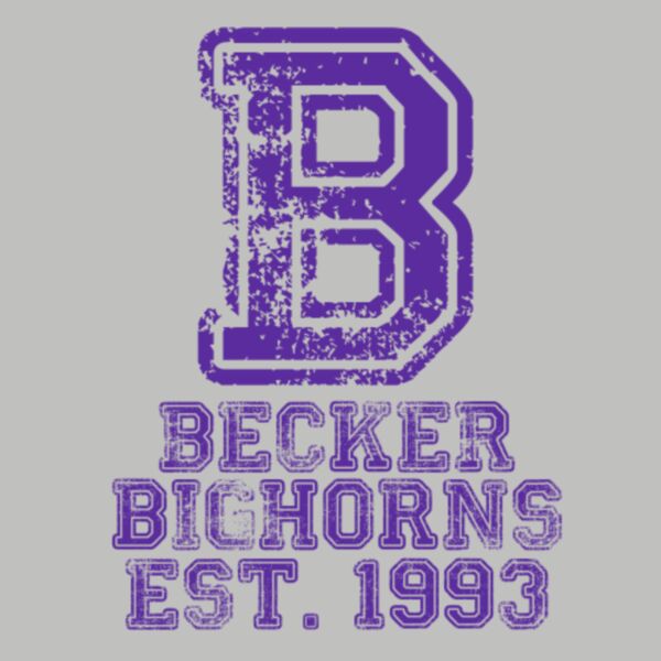 Distressed B Purple Thumbnail