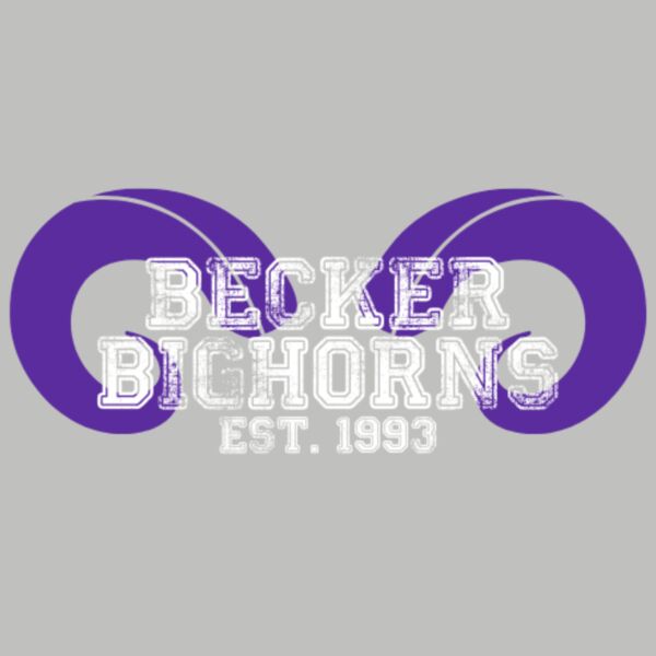 White Distressed Name with Purple Horns Thumbnail