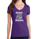 Women's Fan Favorite V Neck Tee - Becker Thumbnail